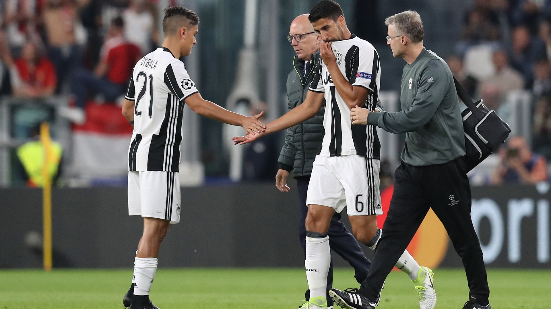 Sami Khedira Juventus Monaco Champions League