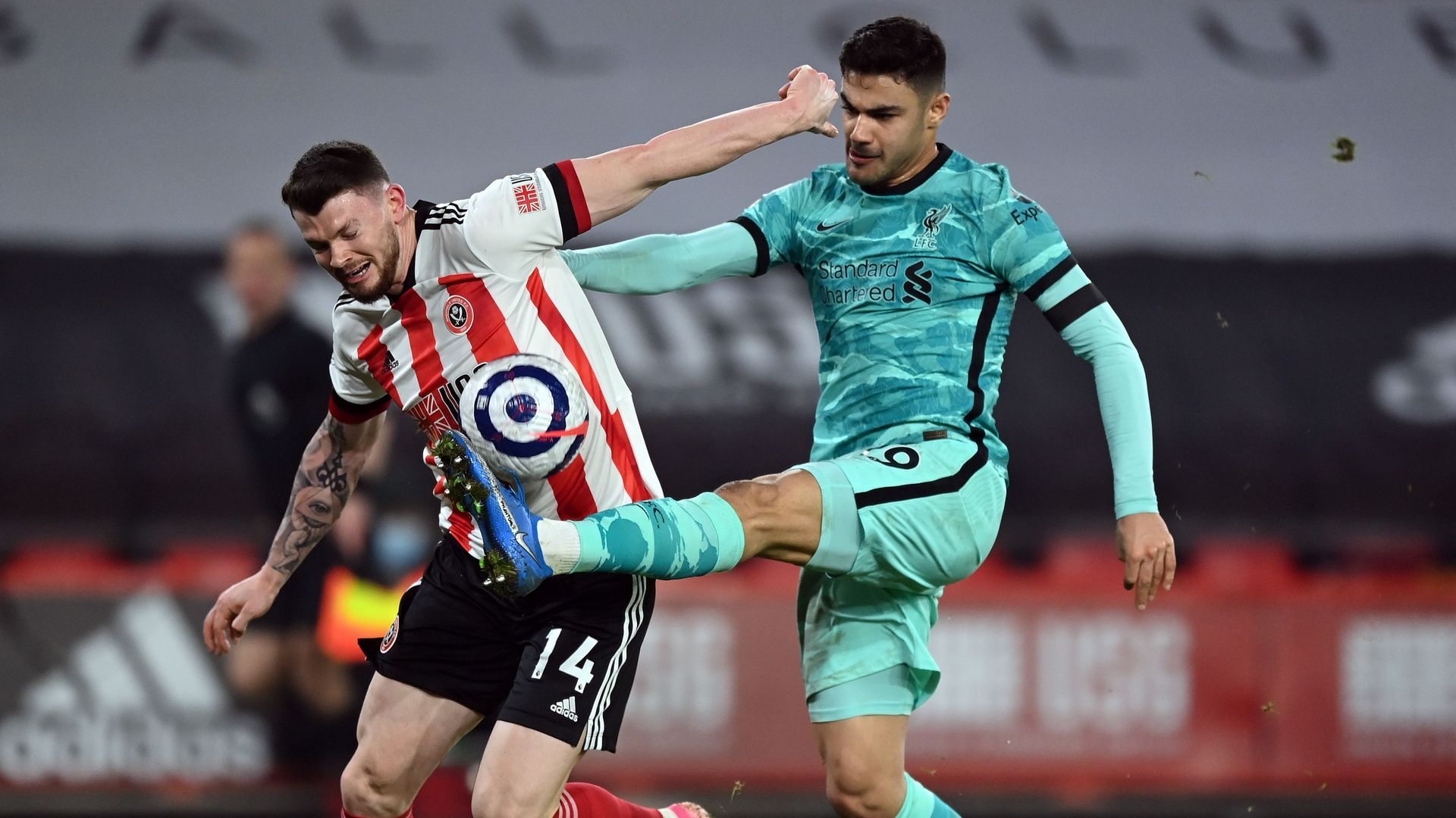 Ozan Kabak Sheffield United vs Liverpool 02.28.2021
