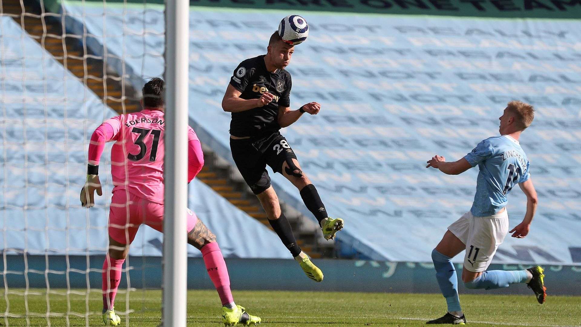 Tomas Soucek Manchester City vs West Ham United 02.27.2021