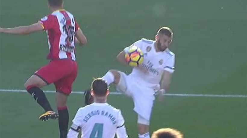 Benzema penalti Girona Real Madrid