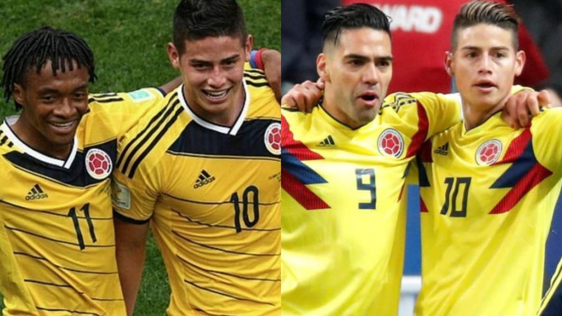 Colombia 2014 vs 2018