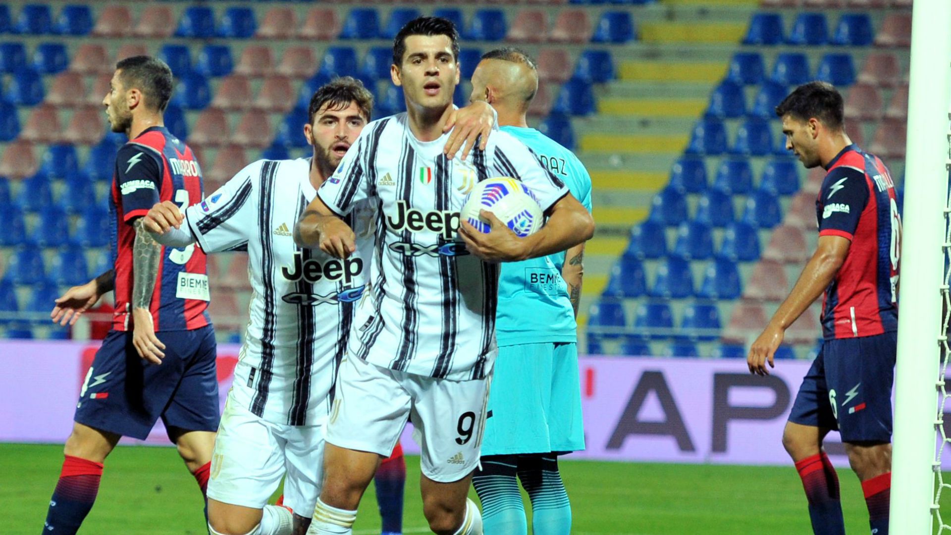 Morata Crotone Juventus