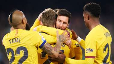 Lionel Messi Barcelona Betis