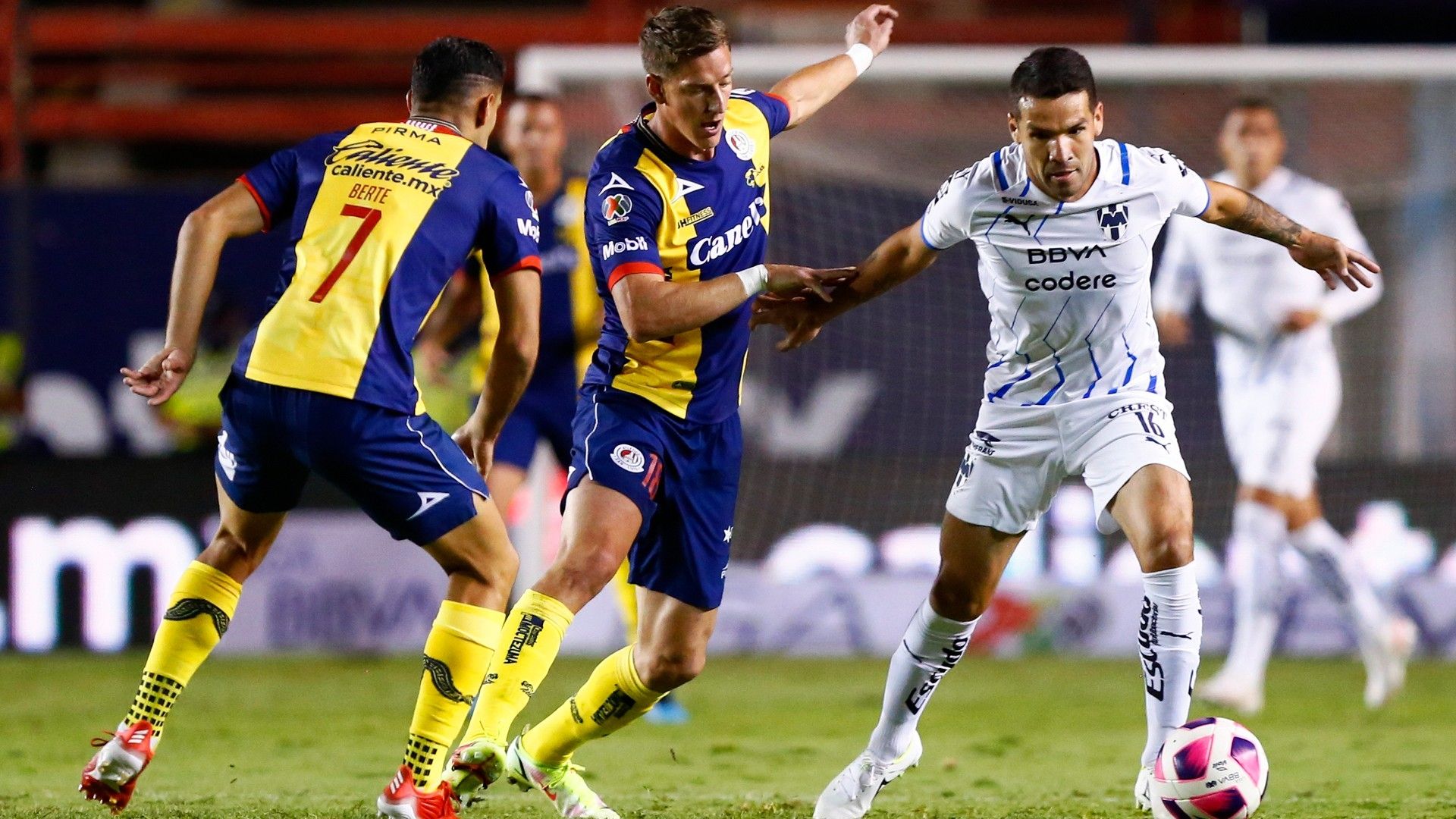 Celso Ortíz Andrés Vombergar San Luis Monterrey Apertura 2021