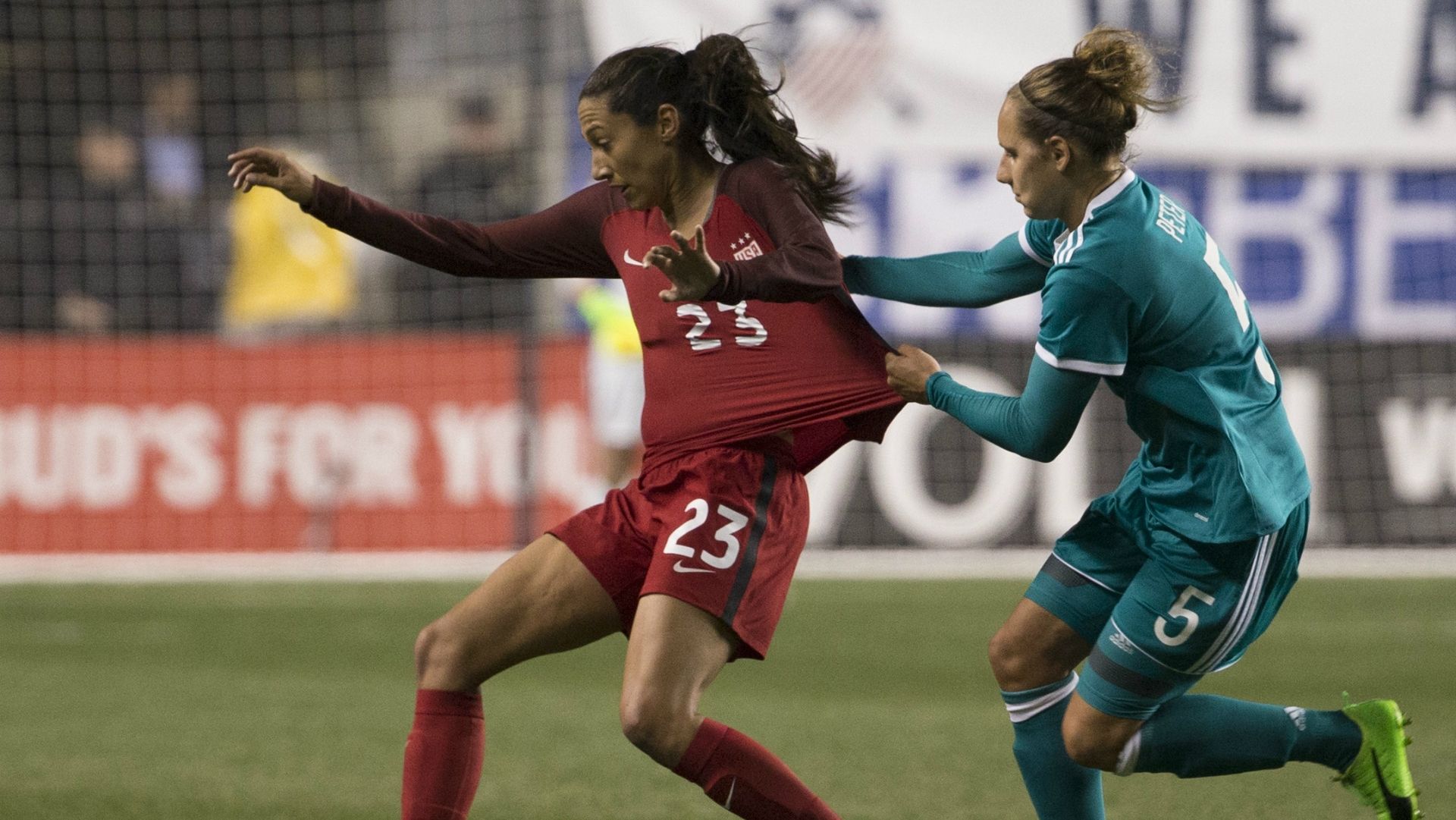 Christen Press USWNT Germany