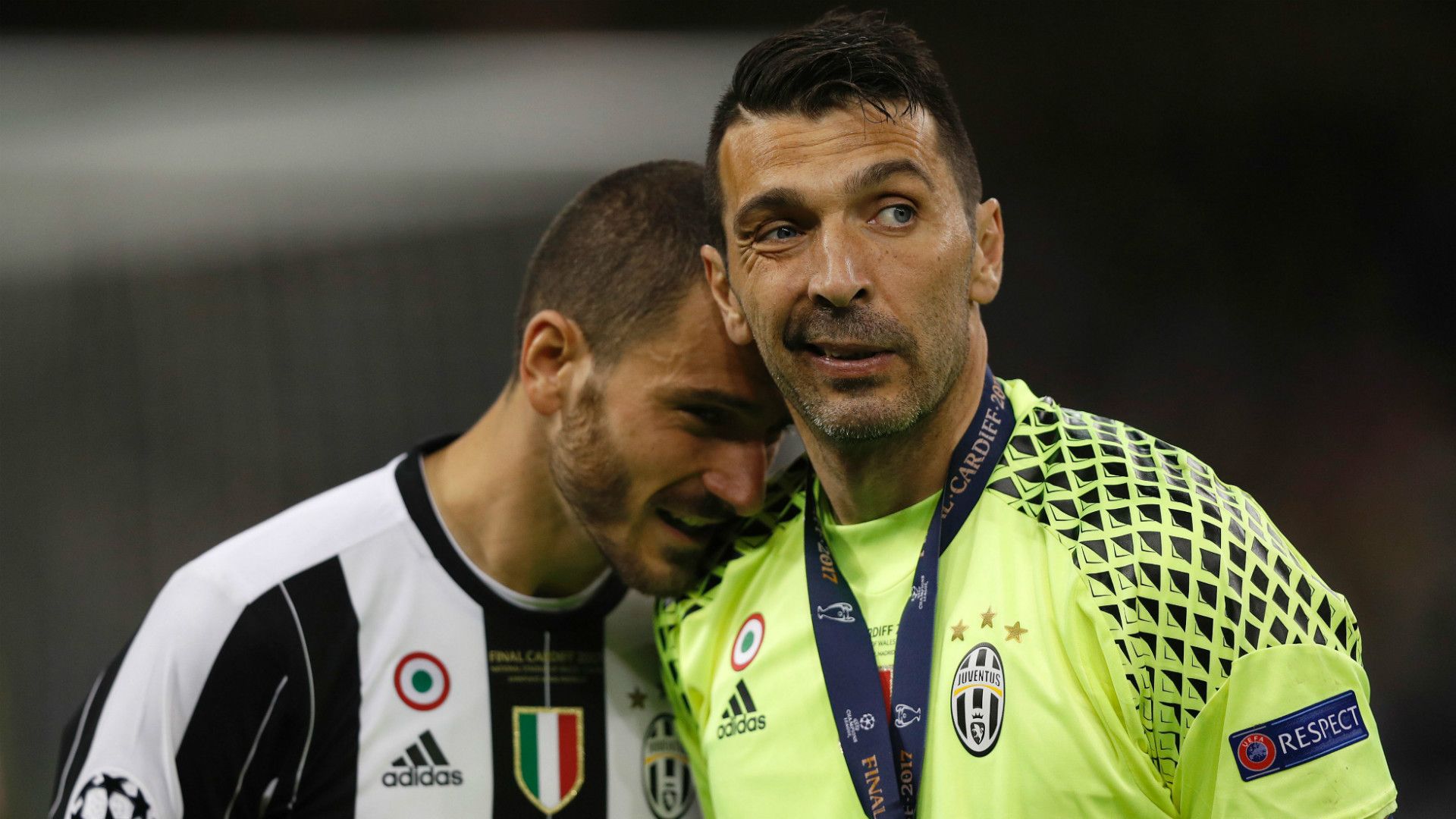 Leonardo Bonucci Gianluigi Buffon Juventus