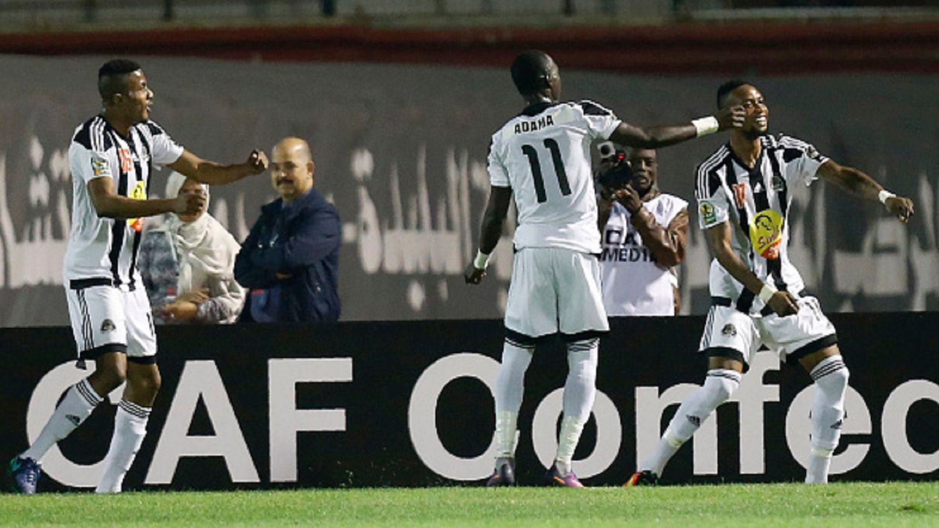 TP Mazembe celebrate