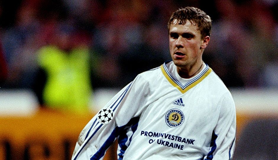 ONLY GERMANY Sergiy Rebrov Dynamo Kiew
