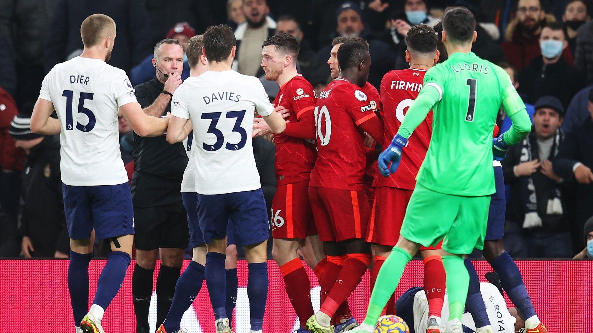 Andy Robertson Liverpool Tottenham 2021-22