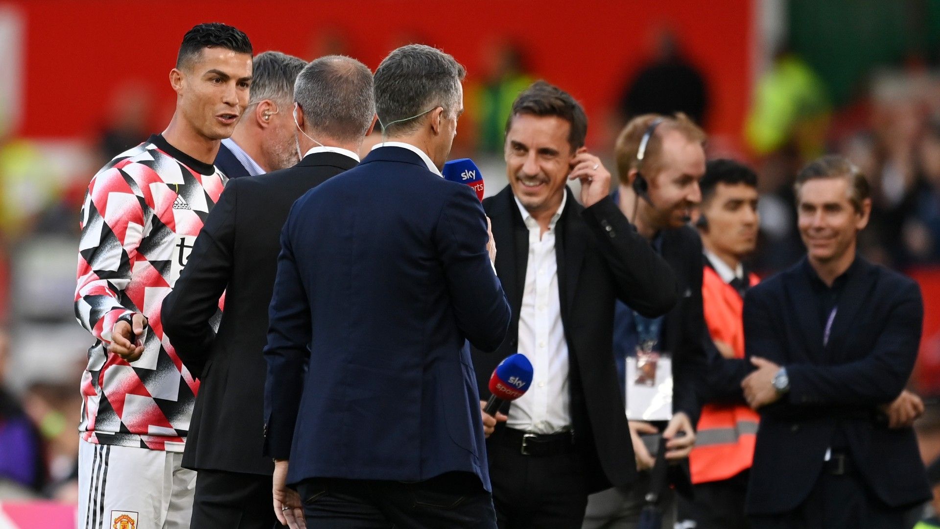 Cristiano Ronaldo Roy Keane Gary Neville