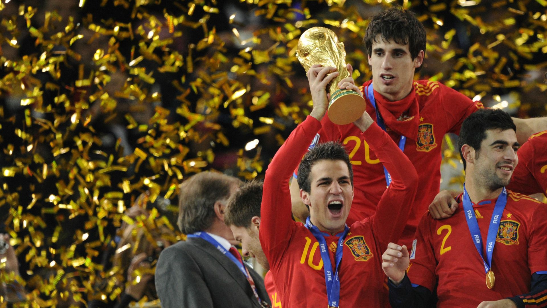 2010年W杯優勝のスペイン代表。当時のメンバーは今どこにいる