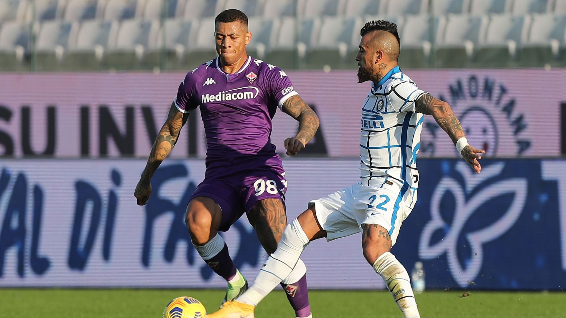 Arturo Vidal Fiorentina Inter