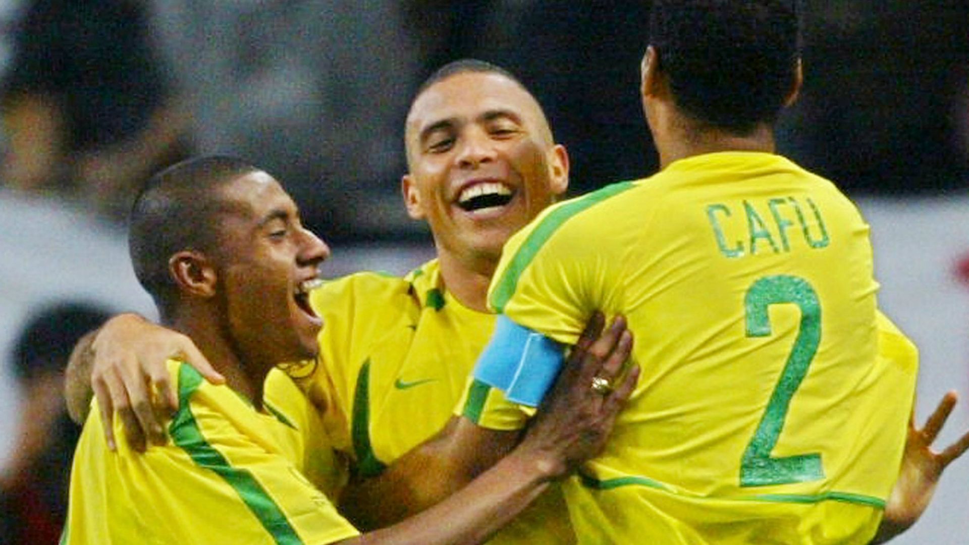 Kleberson Ronaldo Cafu 2002