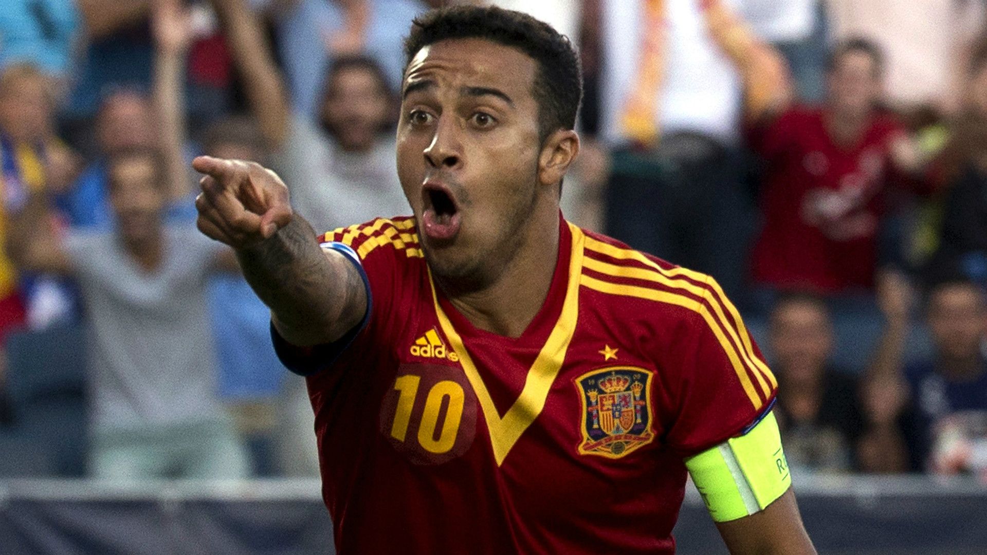Thiago Alcantara Spain 2013