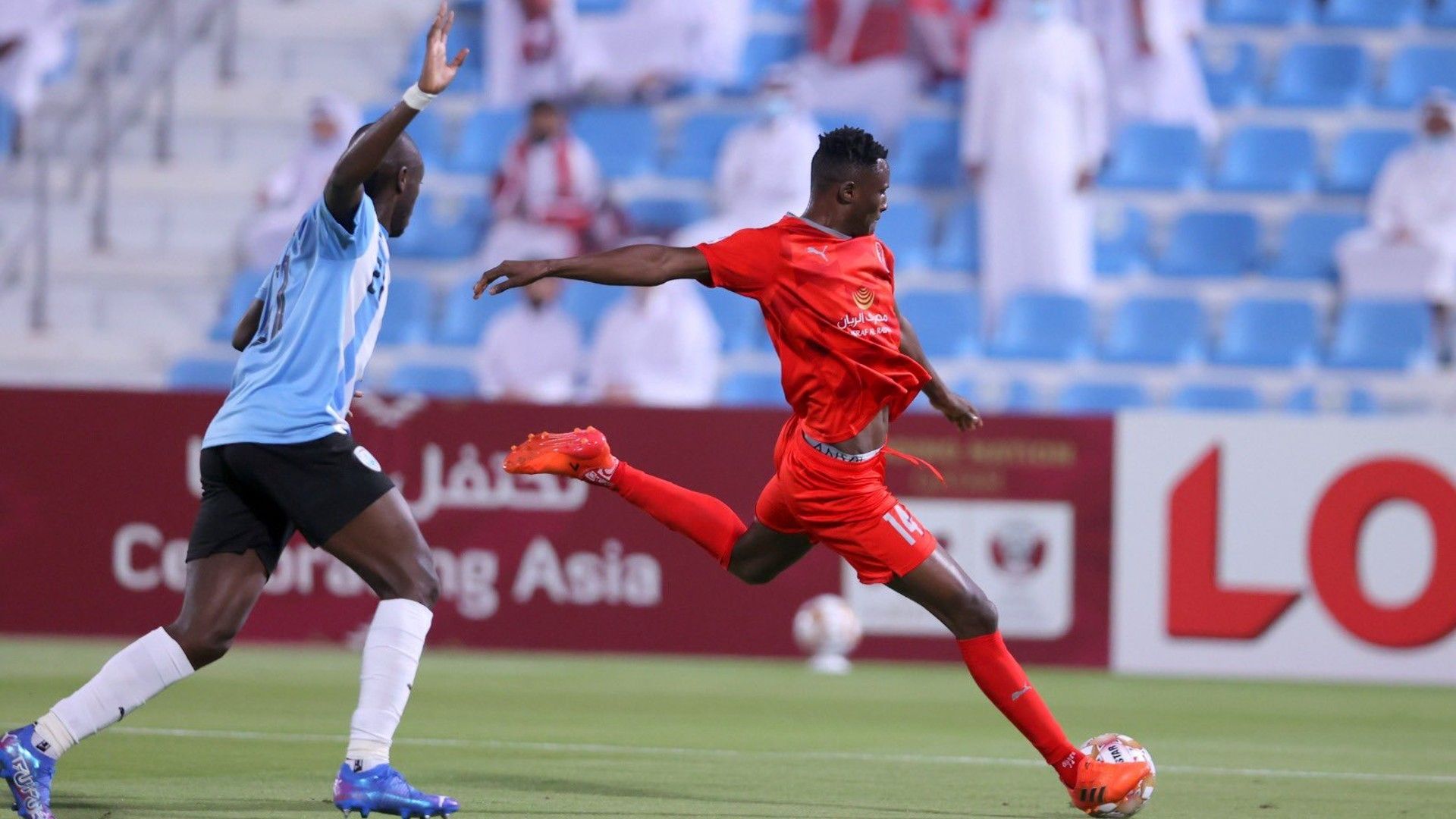 Al Duhail SC striker Michael Olunga of Kenya.
