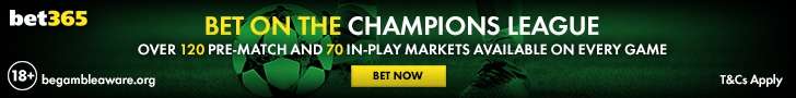 bet365 Champions League footer