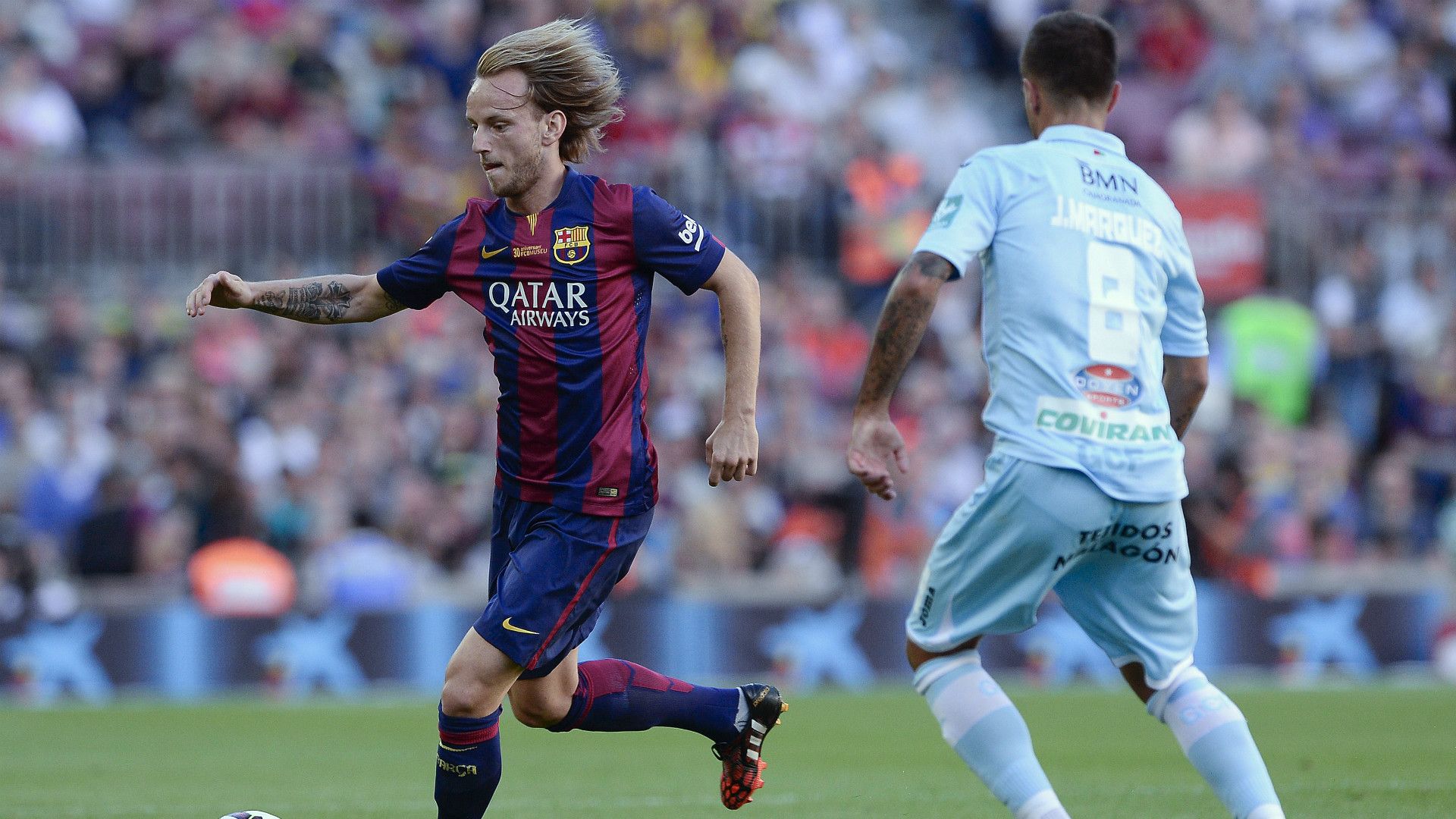 Ivan Rakitic Javi Marquez Barcelona Granada La Liga.