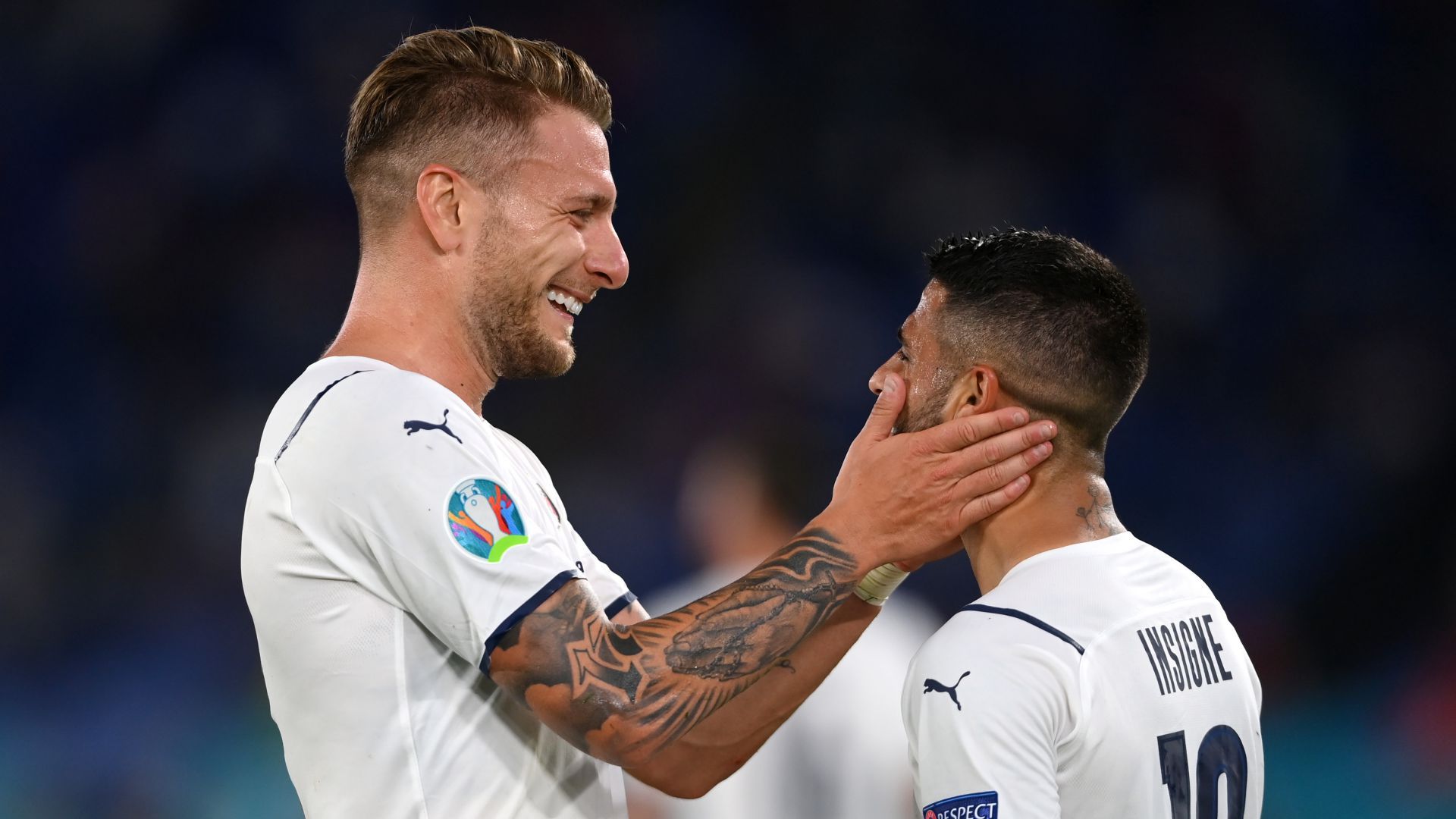 Ciro Immobile Lorenzo Insigne Turkey Italy Euro 2020