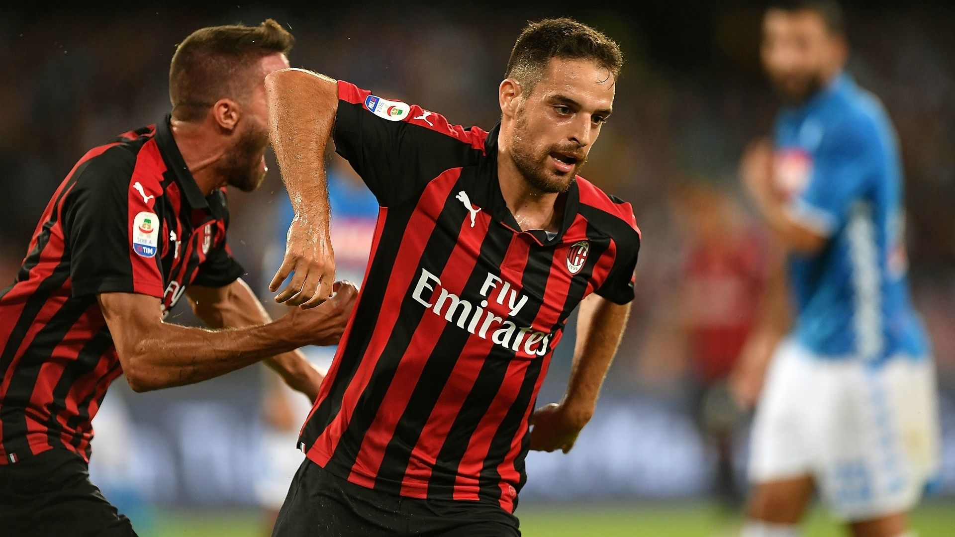 Giacomo Bonaventura Napoli Milan Serie A 08252018