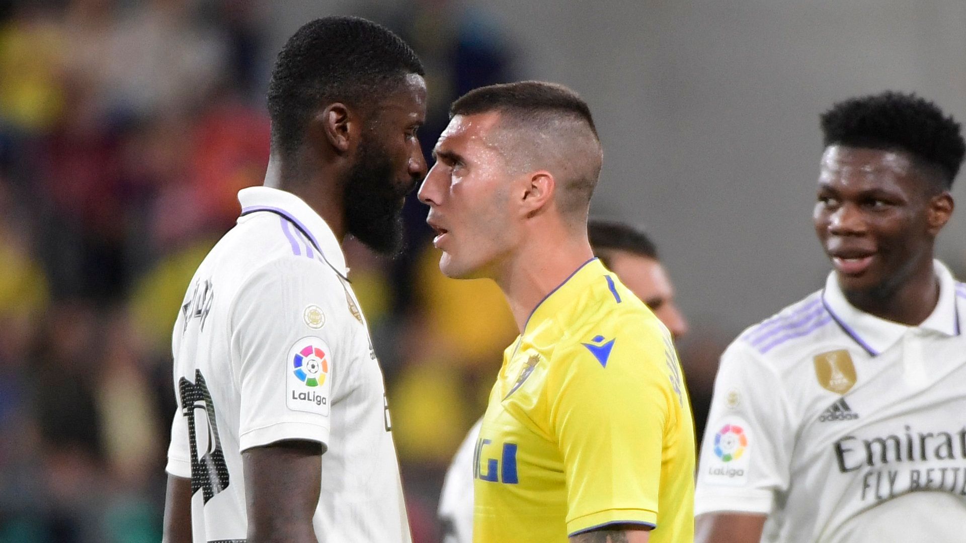 Antonio Rudiger Sergi Guardiola Cadiz Real Madrid 2022-23