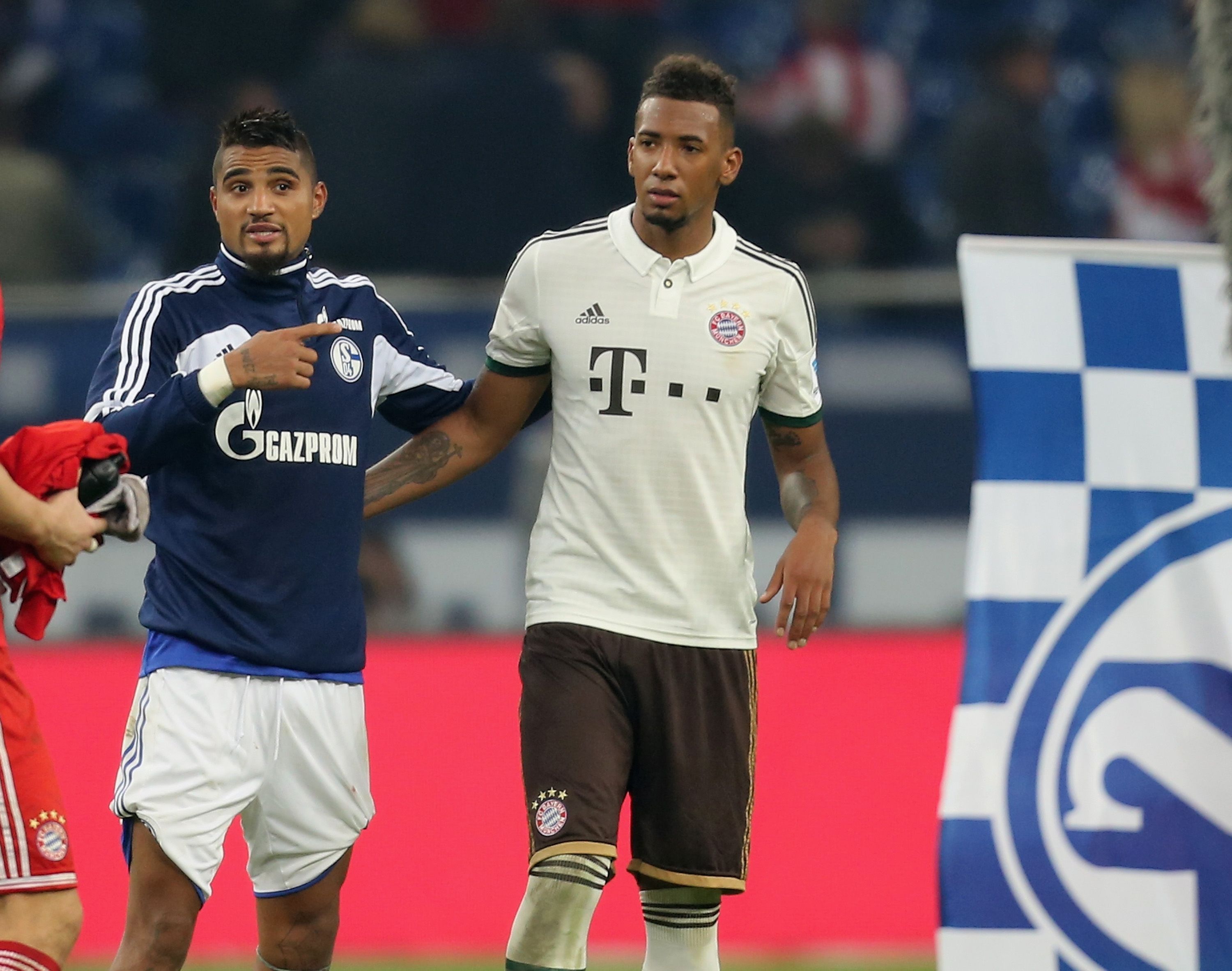 Kevin-Prince Boateng Jerome Boateng Schalke 04 Bayern Munchen