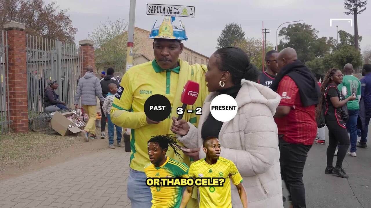Bafana fan past vs present video