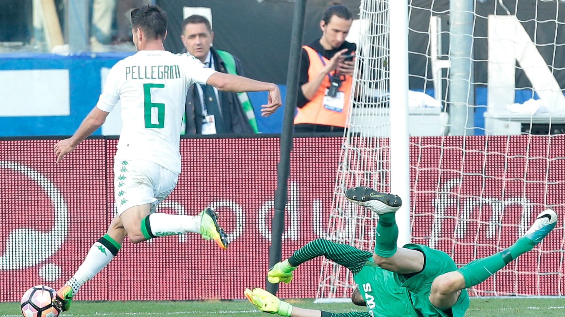 Lorenzo Pellegrini Atalanta Sassuolo Serie A