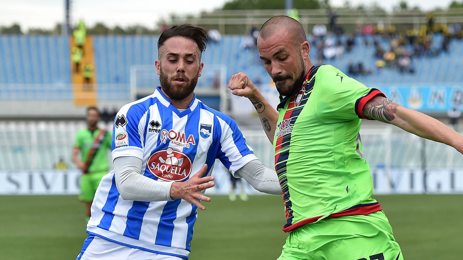 Martella Zampano Pescara Crotone Serie A