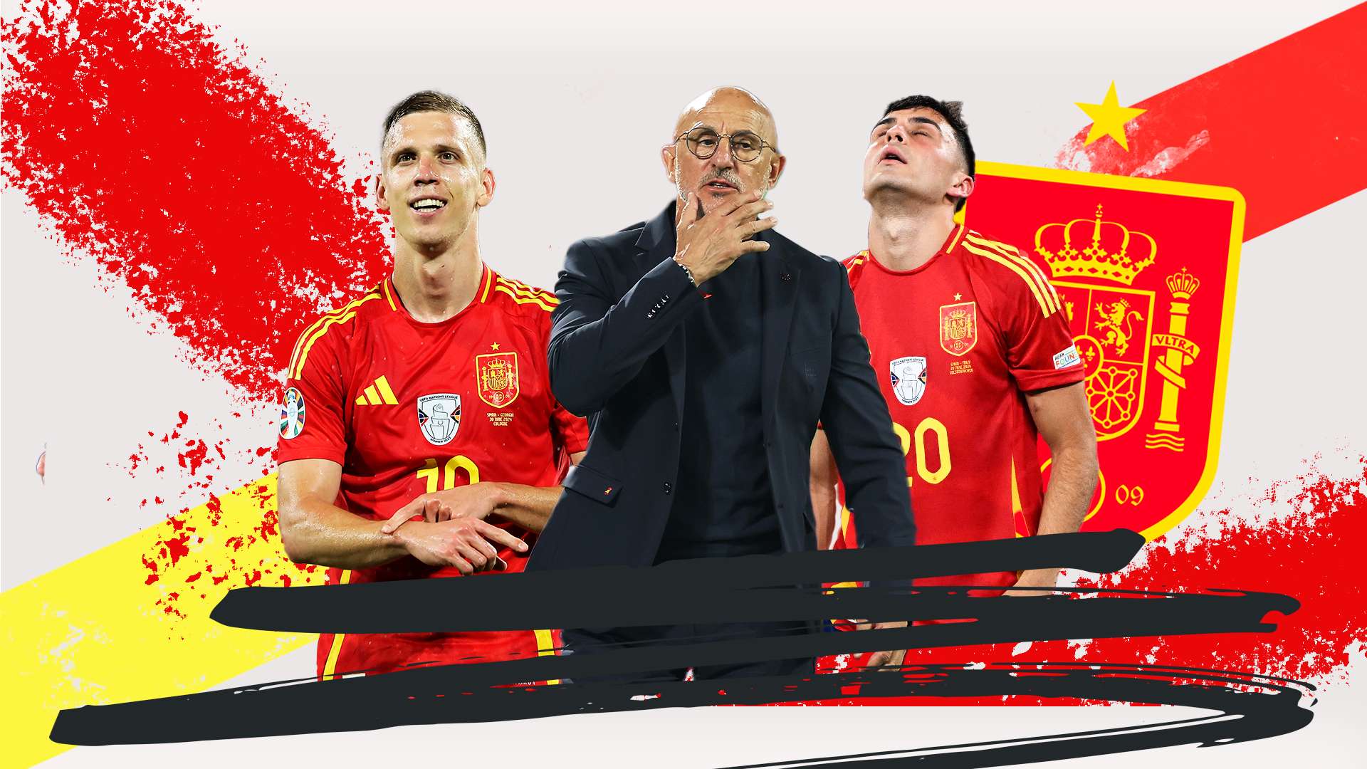 GFX Dani Olmo Pedri De La Fuente Euro 03072024