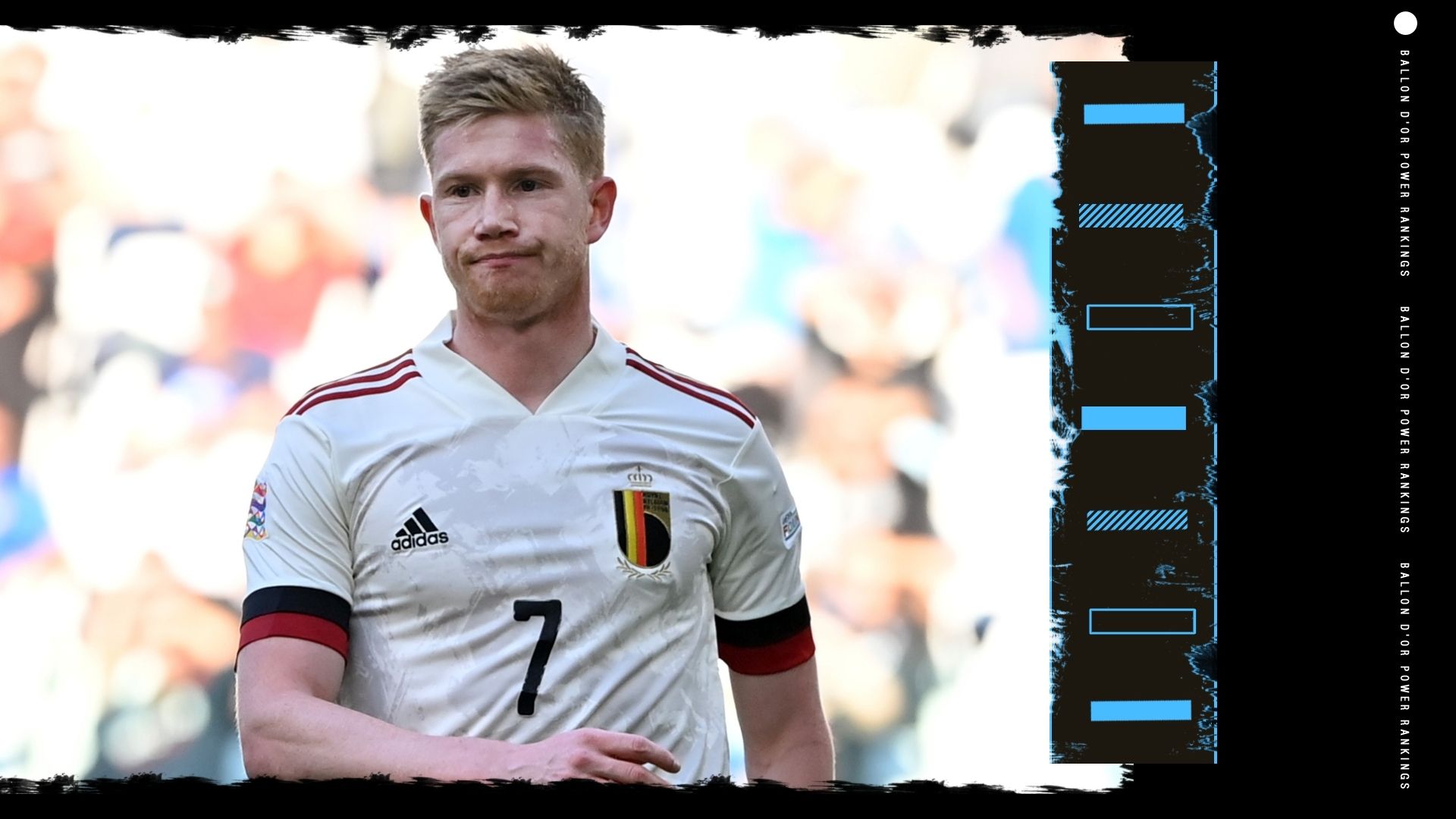 Kevin De Bruyne Ballon d'Or Rankings GFX