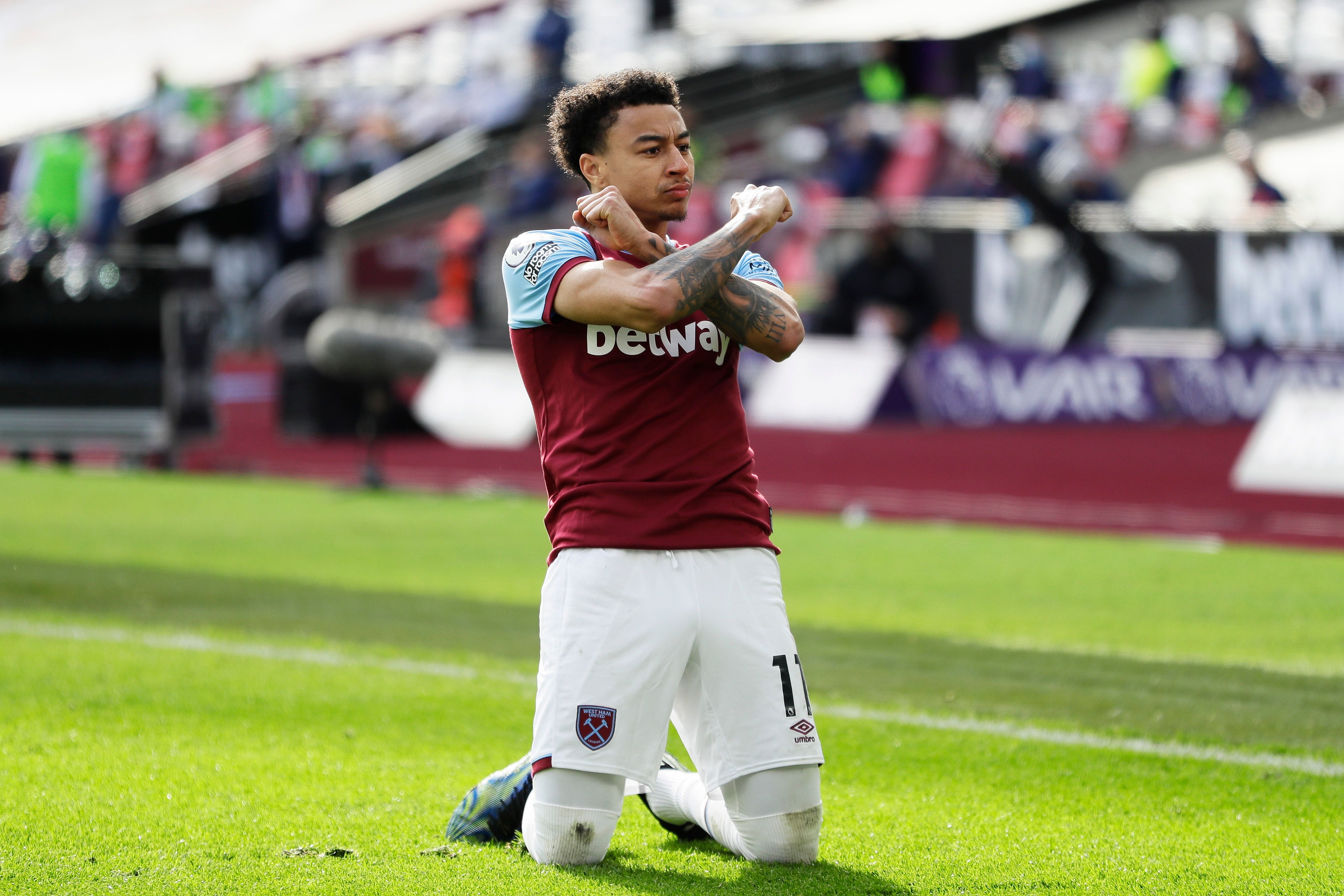 Jesse Lingard West Ham 2020-21