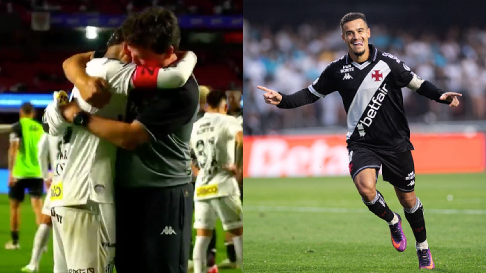 Screen%20Shot%202025-08-18%20at%2008.20.35 VIDEO: Neymar breaks down in tears after Philippe Coutinho-inspired Vasco da Gama annihilate Santos in Serie A relegation six-pointer as head coach Cleber Xavier is immediately sacked