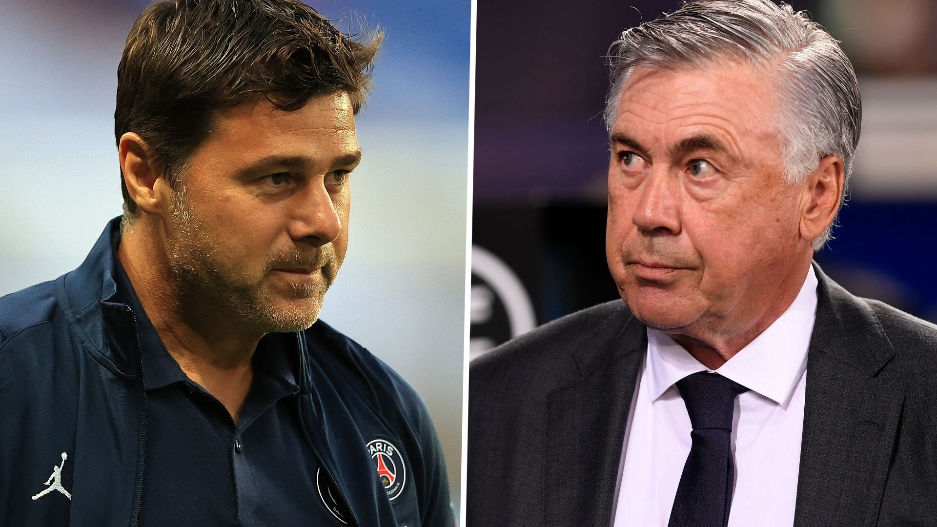 Mauricio Pochettino PSG Carlo Ancelotti Real Madrid