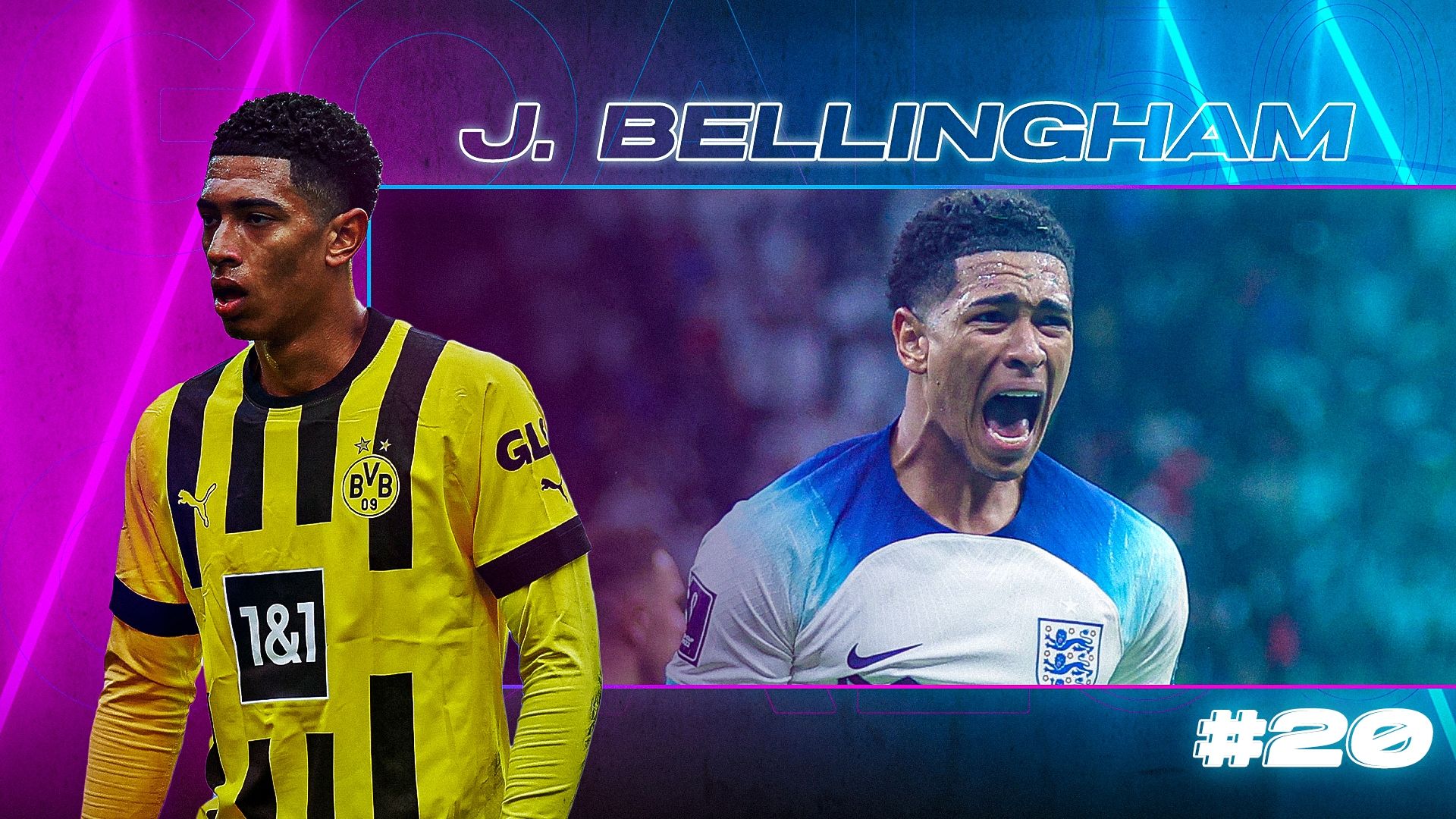 GOAL50 2022 Jude Bellingham GFX Ranking