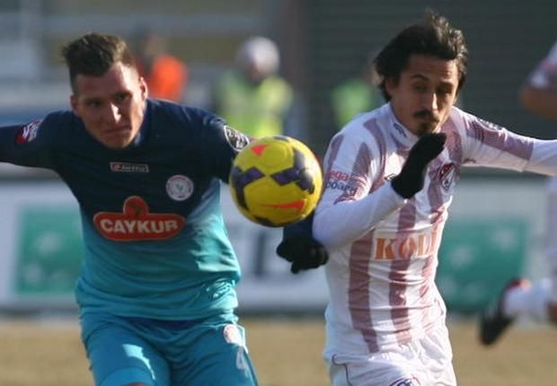 Caykur Rizespor Elazigspor Koray Altinay Serdar Ozkan STSL 12282013