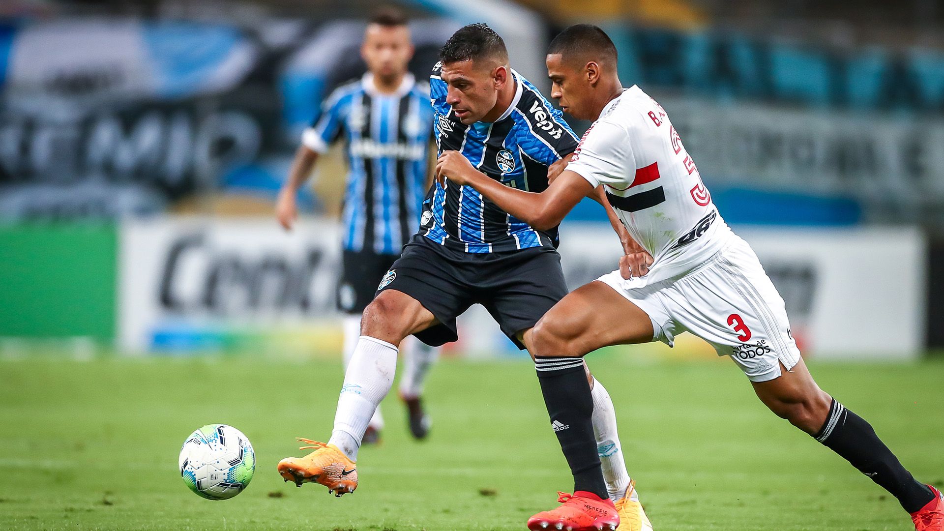 Bruno Alves e Diego Souza Grêmio São Paulo Copa do Brasil 23122020