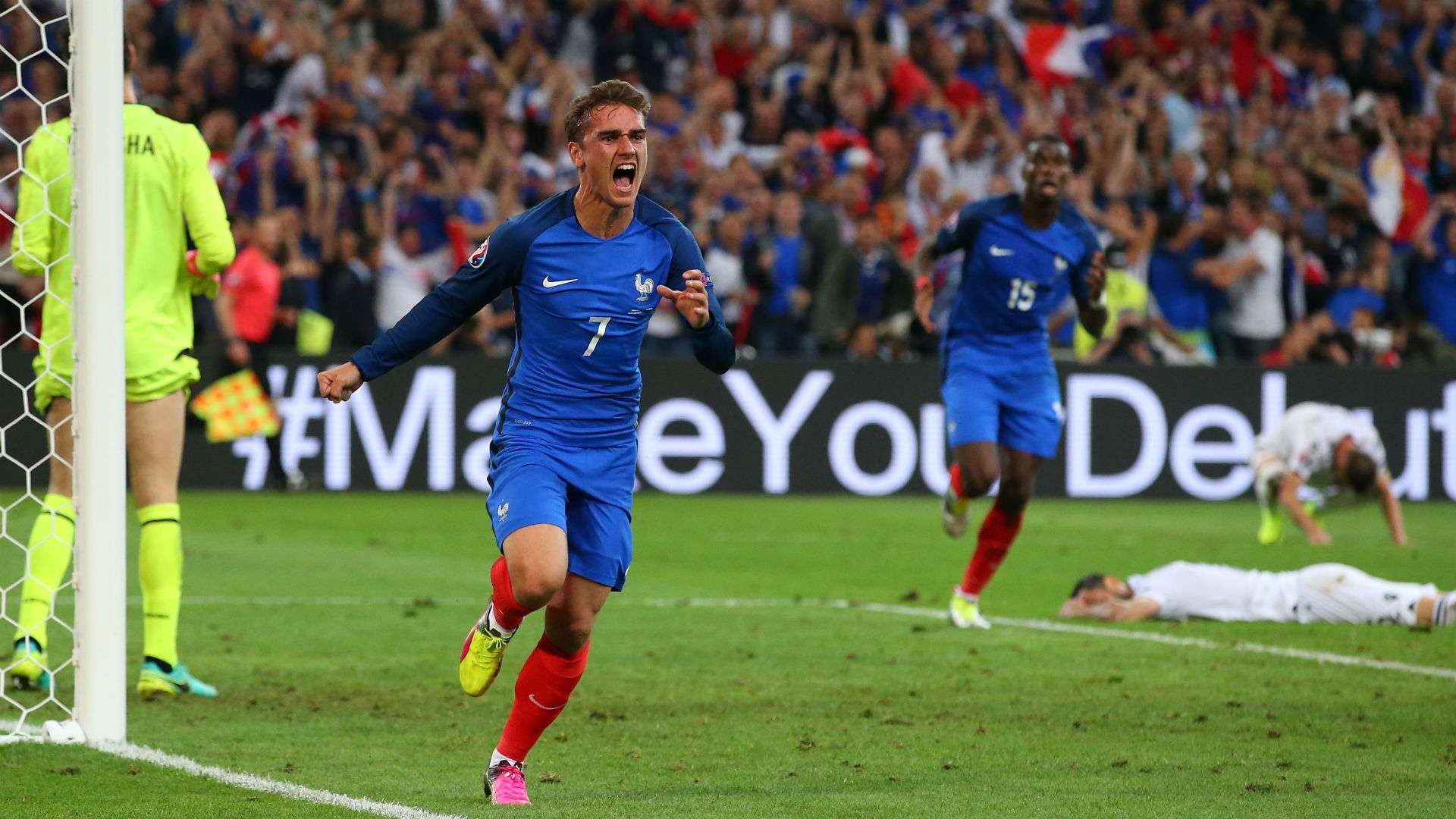 Antoine Griezmann France Albania UEFA Euro 2016 15062016