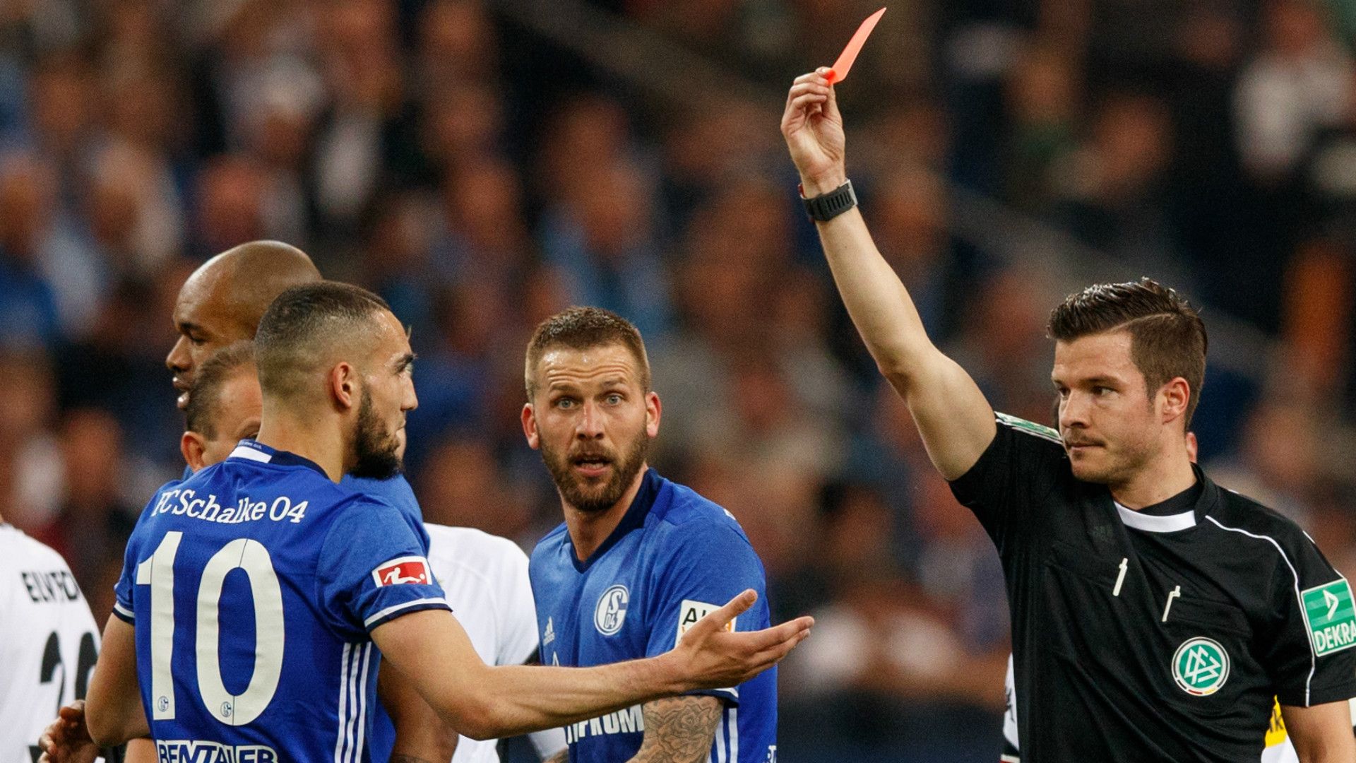 NABIL BENTALEB SCHALKE GERMAN BUNDESLIGA 28042018