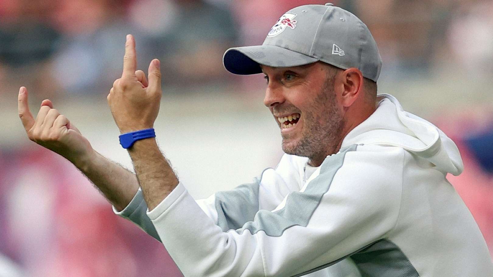 RB-Coach Ole Werner (© AFP/SID/RONNY HARTMANN)