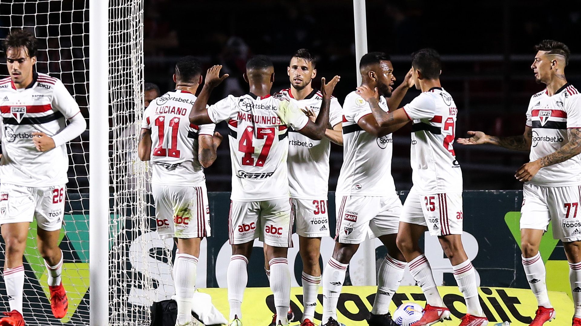 São Paulo x Santos, Brasileirão, 07102021