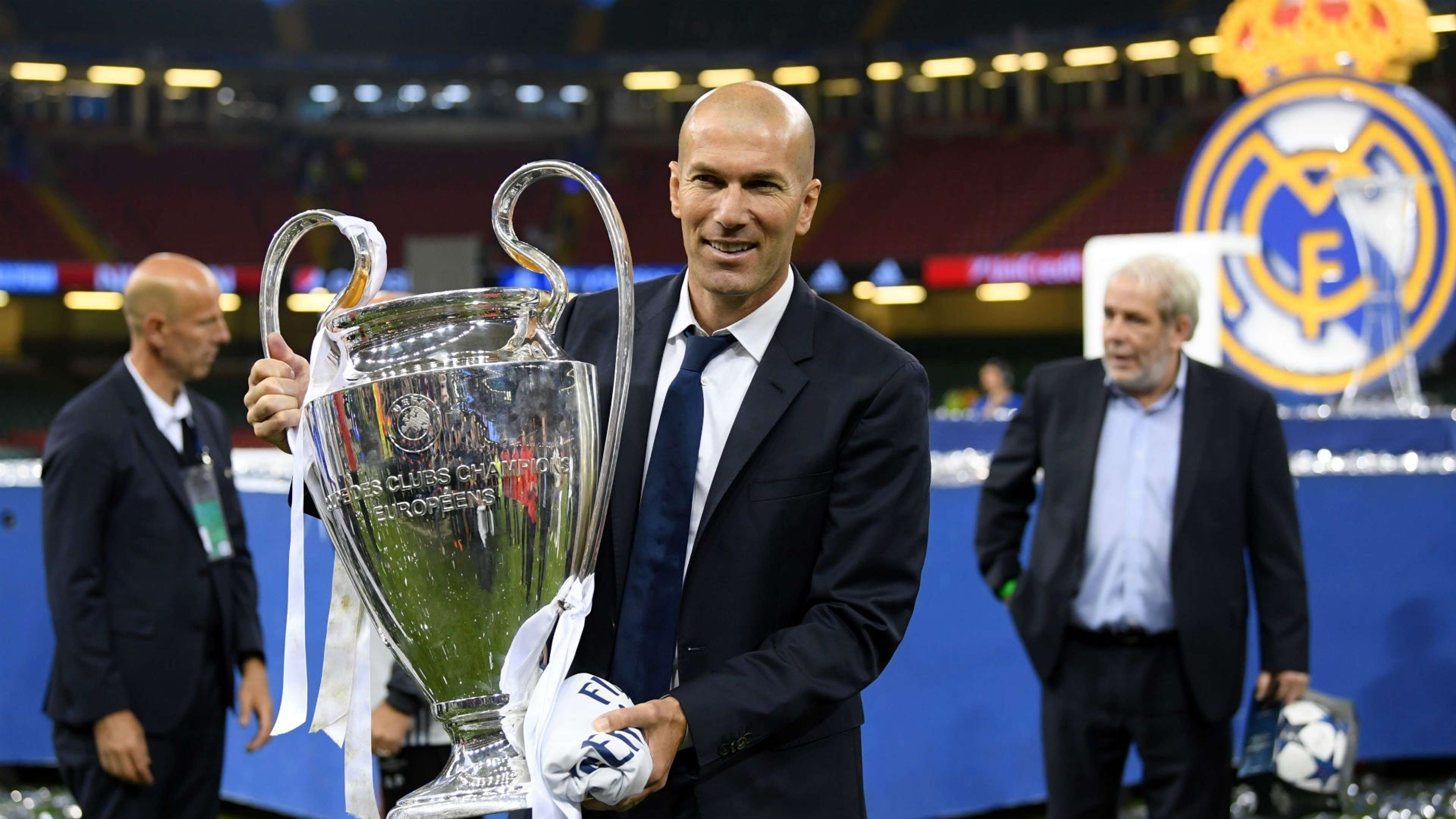 Zinedine Zidane & Pemain/Pelatih Pemenang Liga Champions