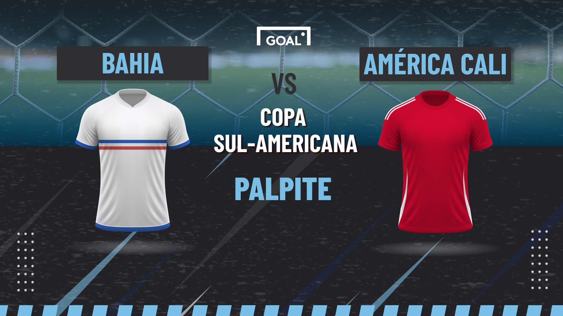 Palpite Bahia x América de Cali