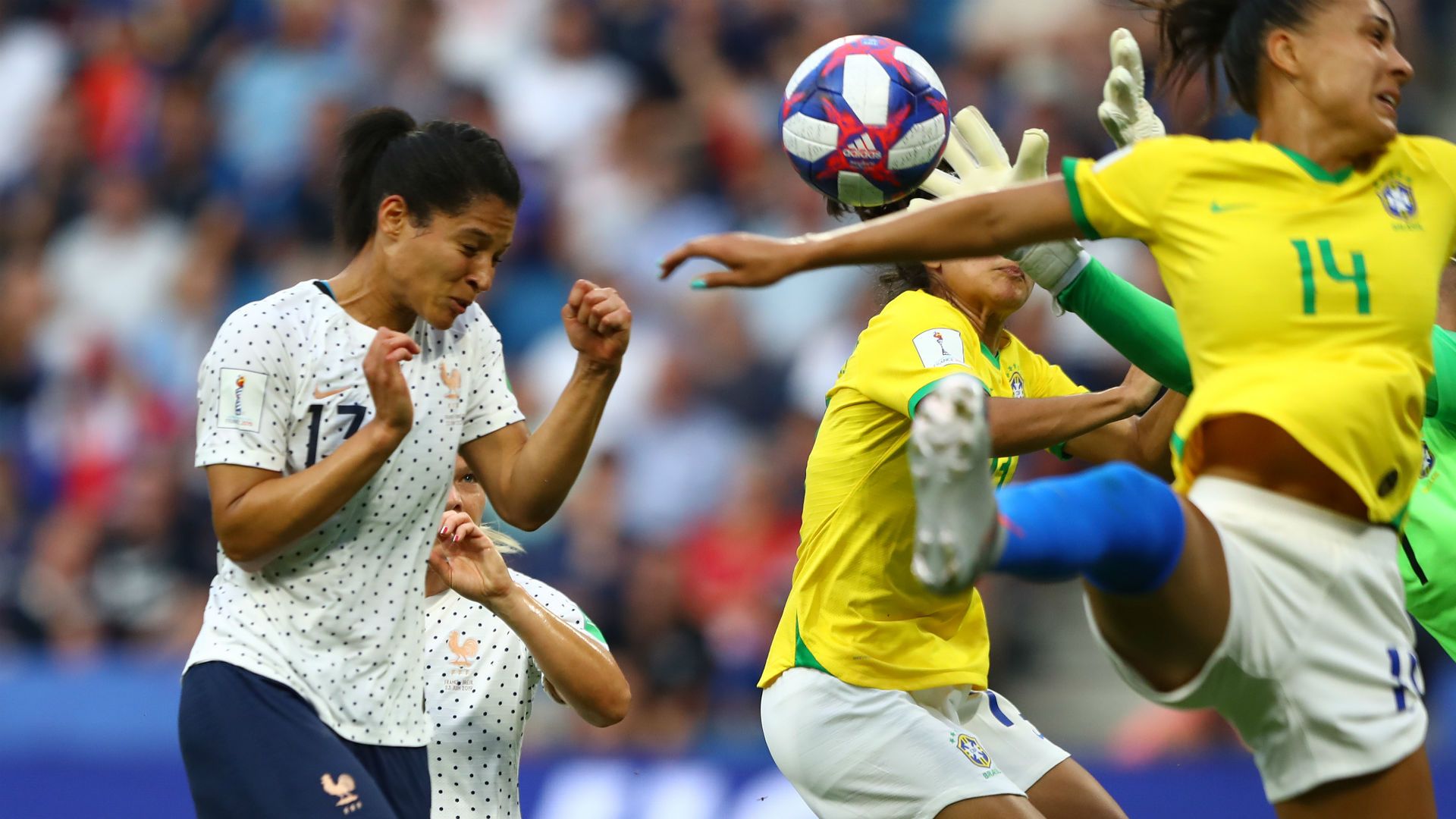 Valerie Gauvin France Brazil World Cup Women 23062019