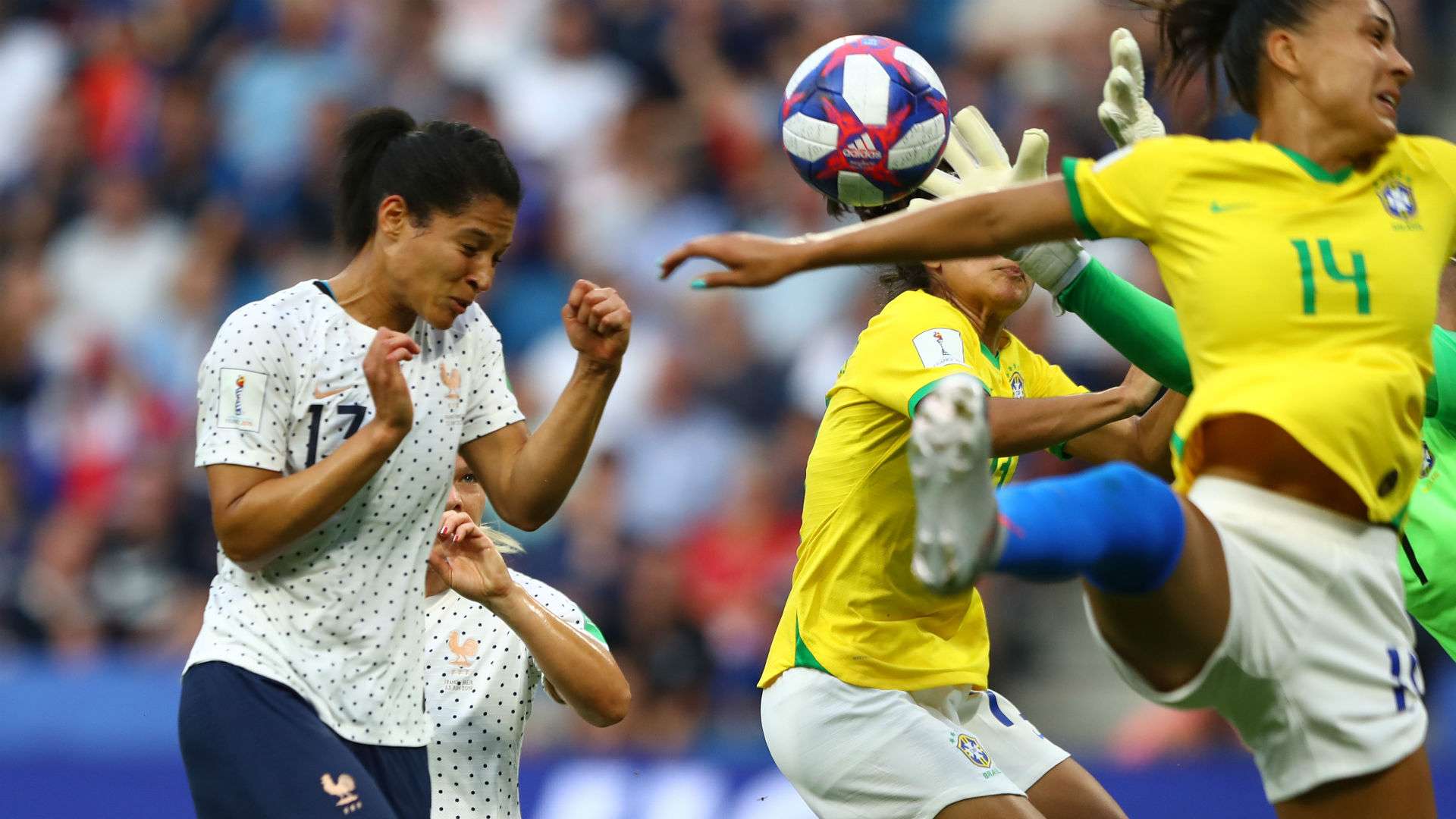 Valerie Gauvin France Brazil World Cup Women 23062019