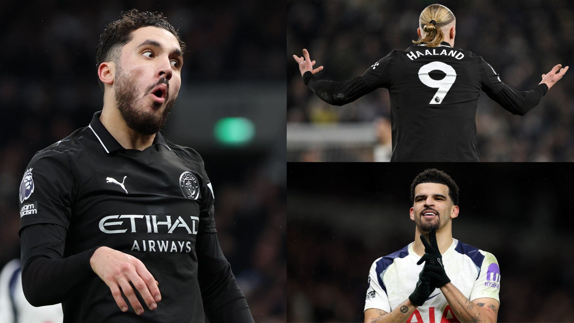 Man City Tottenham GFX