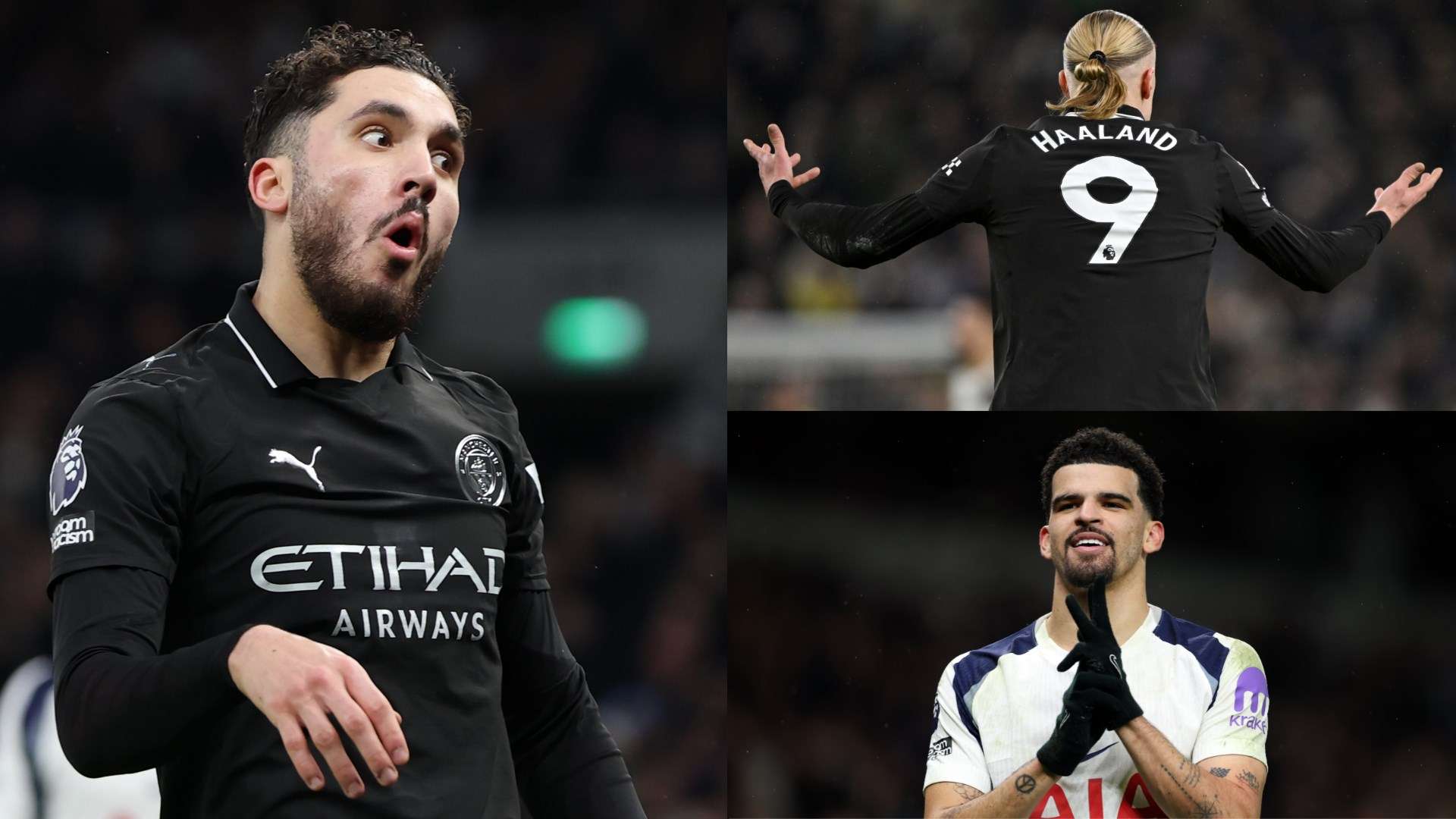 Man City Tottenham GFX