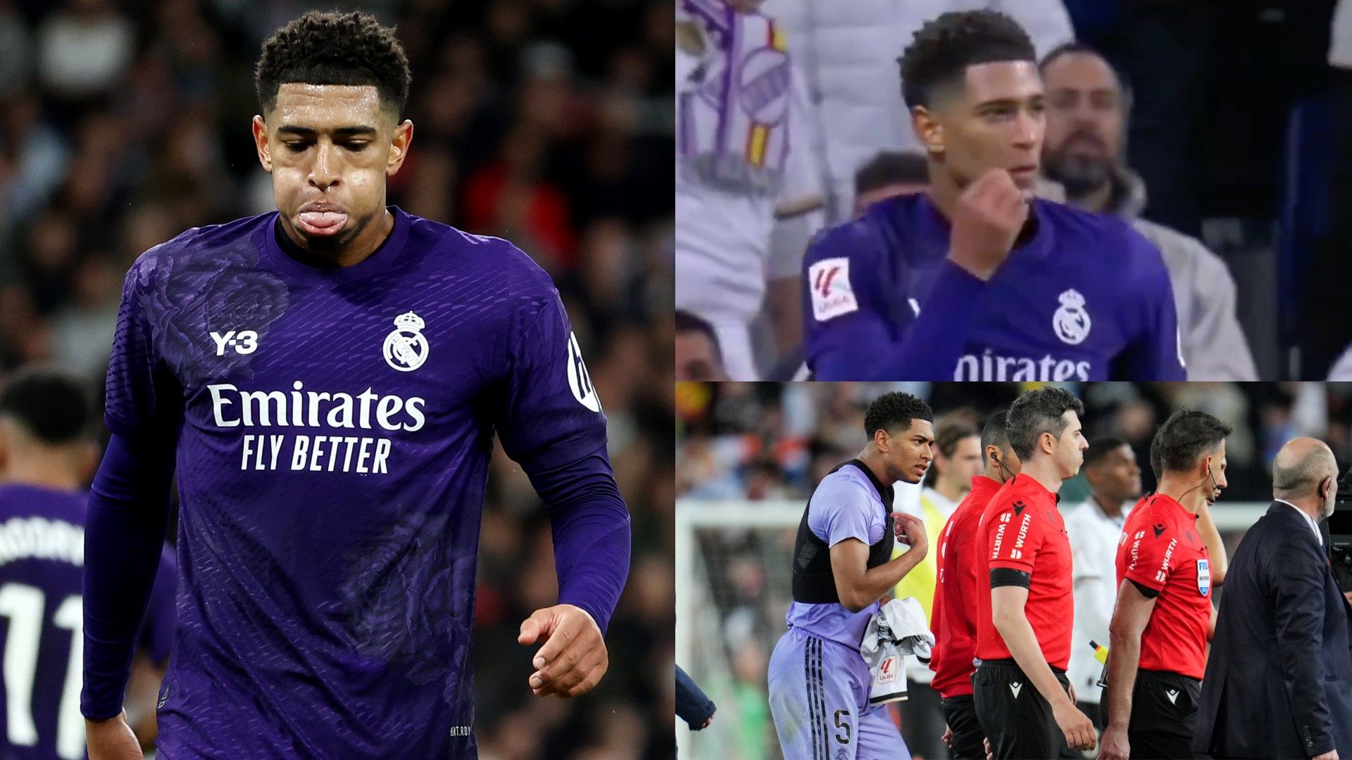 Jude Bellingham Real Madrid gesture vs Athletic Club