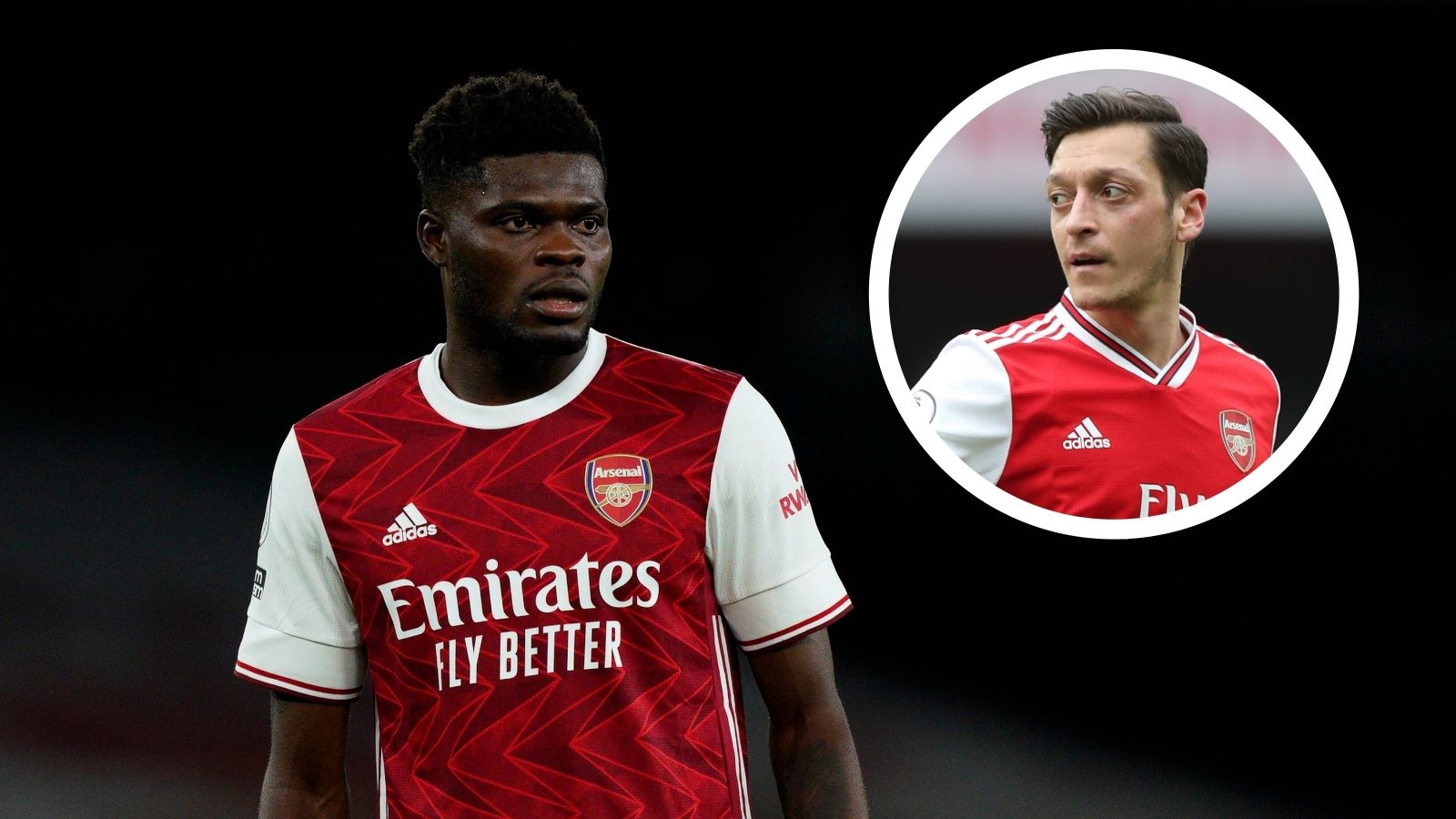 Thomas Partey Mesut Ozil