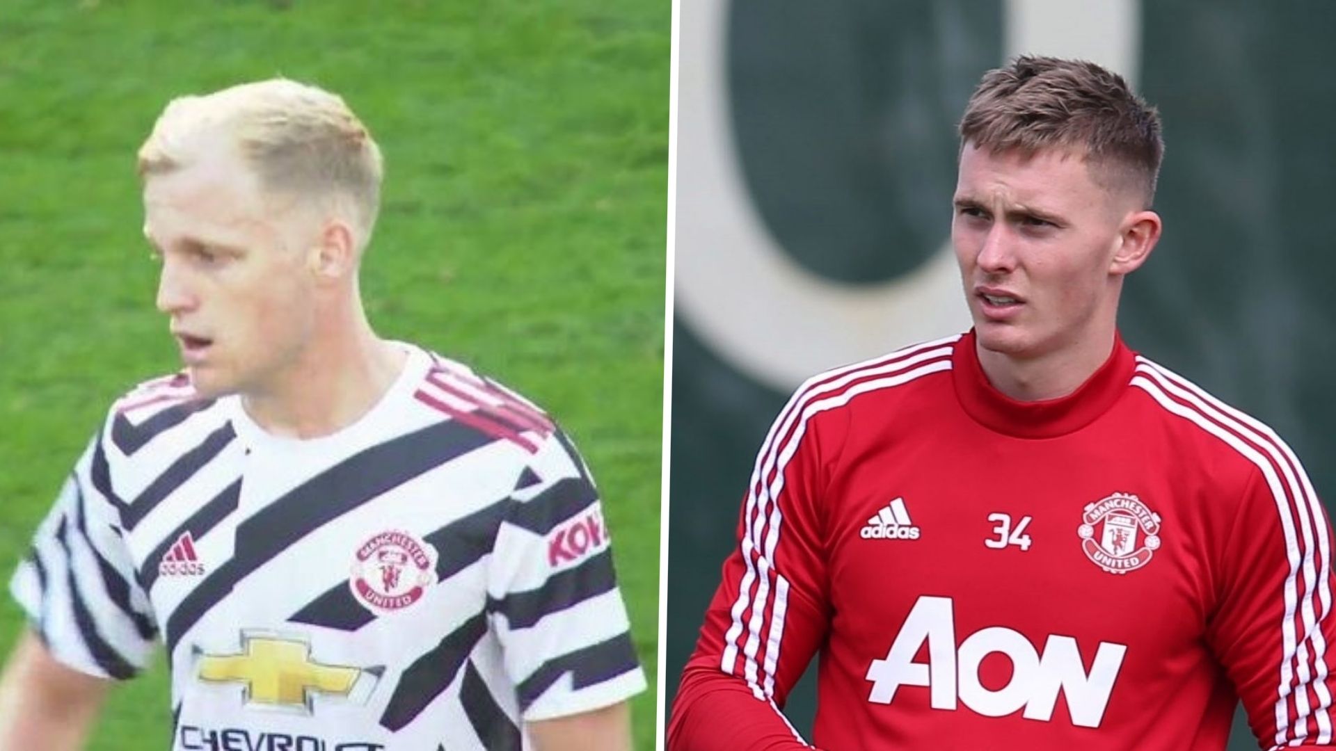 Van de Beek Dean Henderson Manchester United