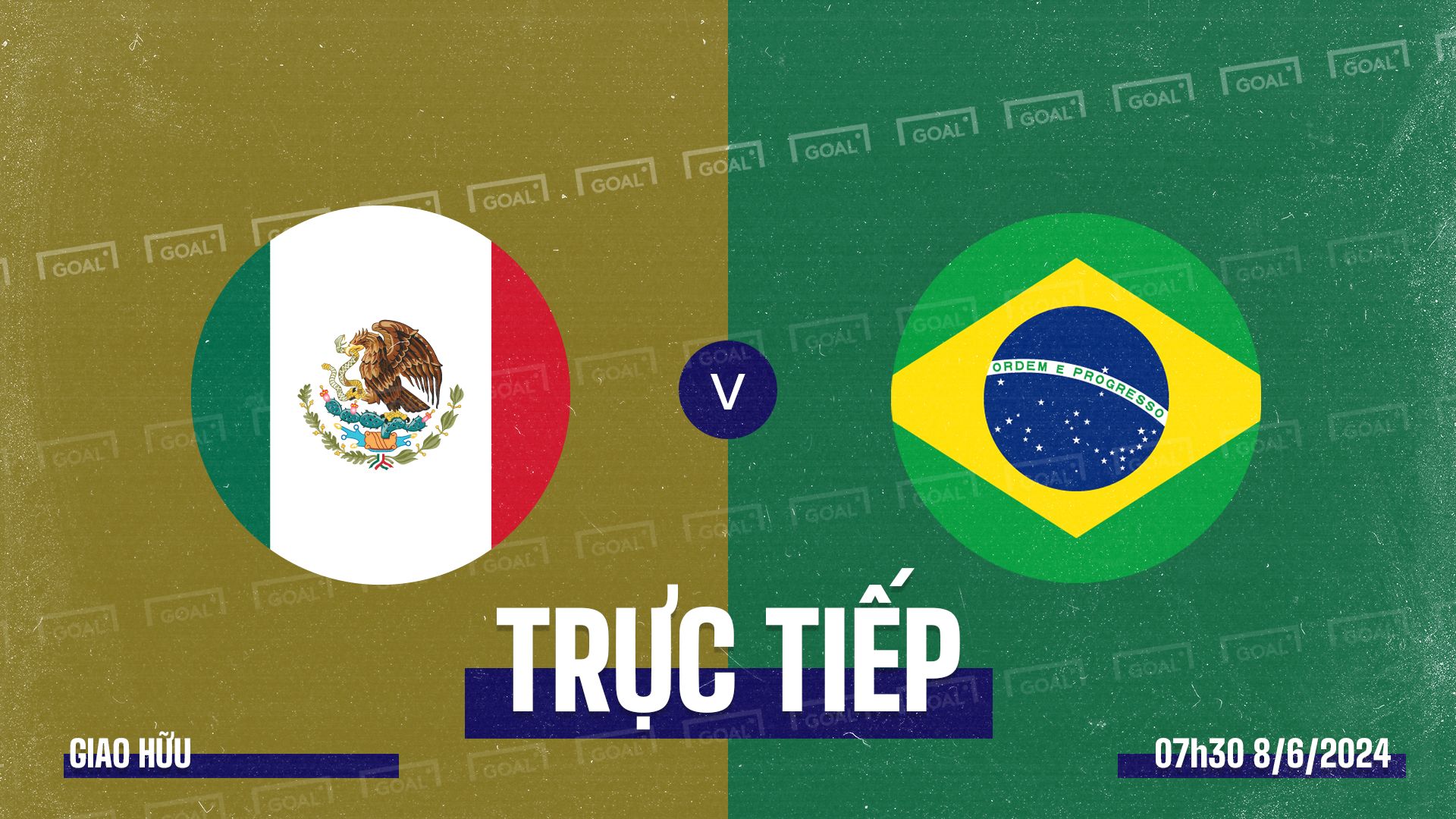 Mexico vs Brazil 2024 GFX